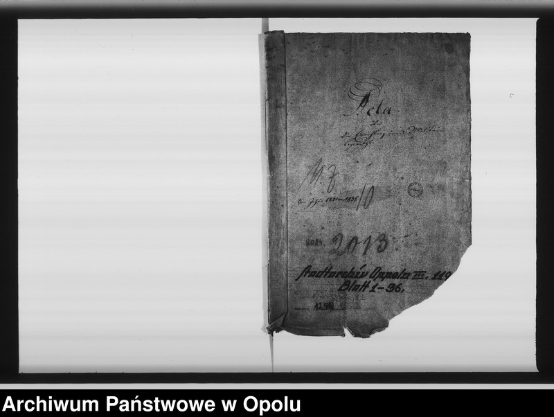 image.from.unit.number "Acta ueber die Einrichtung eines Militair Lazareths vom Jahre 1831"
