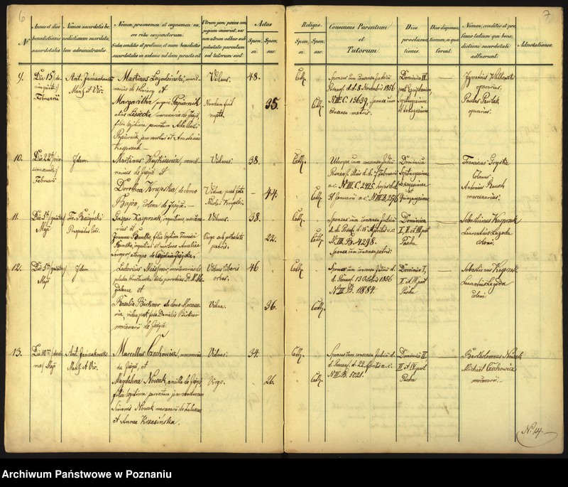 Obraz 6 z jednostki "Księga małżeństw"