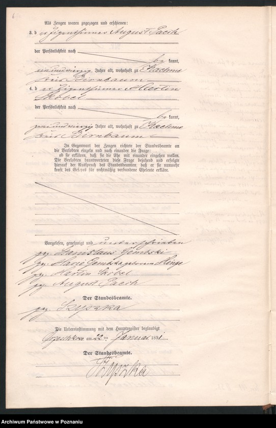 Obraz 9 z jednostki "Księga małżeństw"