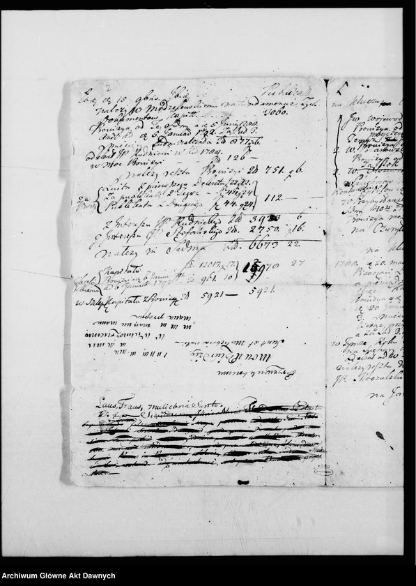 image.from.unit.number "Wykaz sum nabytych od różnych osób oraz procesem ewinkowanych przez chorążego halickiego, Jerzego Modzelewskiego... spisany w Smotryczu. 1791.XII.09 Smotrycz"