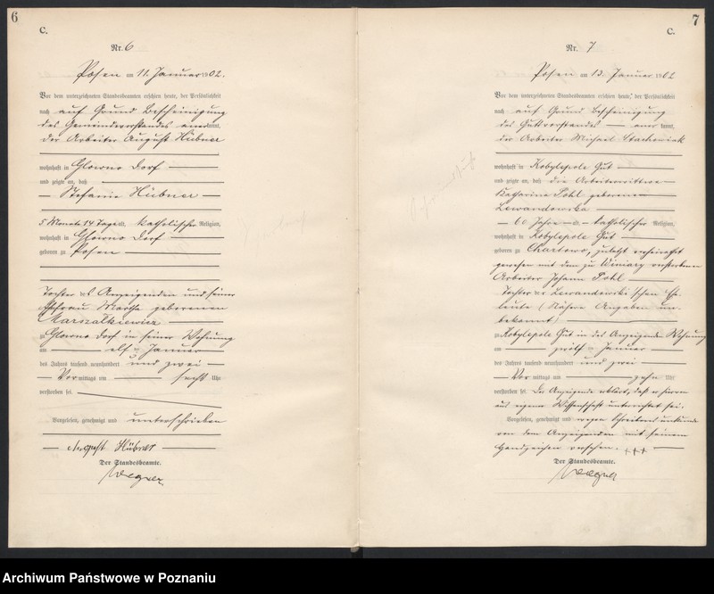 Obraz 6 z jednostki "Księga miejscowa zgonów"