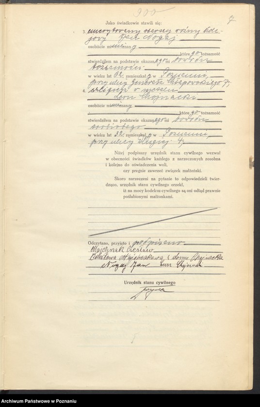 Obraz 9 z jednostki "Księga miejscowa małżeństw tom IV [Rejestr główny małżeństw]"