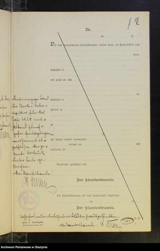 image.from.unit.number "Sterbe-Neben-Register Nr 1 - 15 [ Księga zgonów - wtóropis ]"