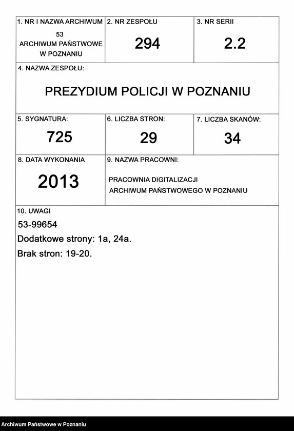 Obraz 1 z jednostki "A. betr. Agathon Giller"