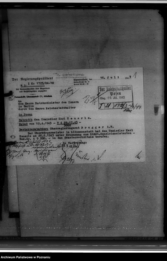 Obraz 5 z jednostki "Bewerbungen um Anstellung"