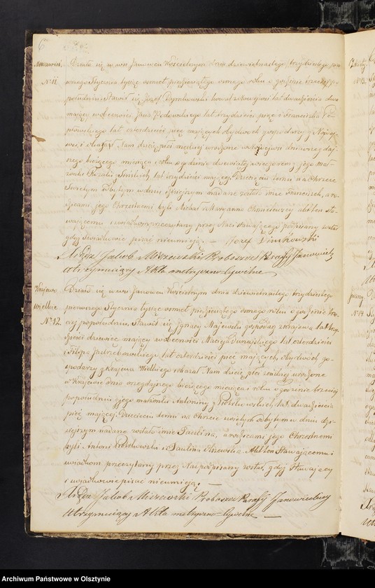 image.from.unit.number "Duplikat Akt Urodzonych, Zejścia i Zaślubionych z parafii Janowieckiej za rok 1858"