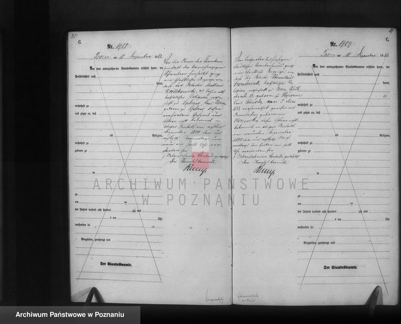 Obraz 12 z jednostki "Księga zgonów t. V"