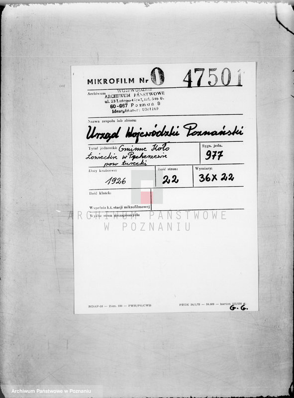 Obraz 2 z jednostki "Gminne Koło Łowieckie w Pęcherzewie powiat turecki"