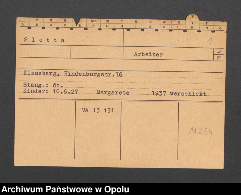 Obraz 3 z jednostki "[Slotta Arbeiter, Klausberg]"