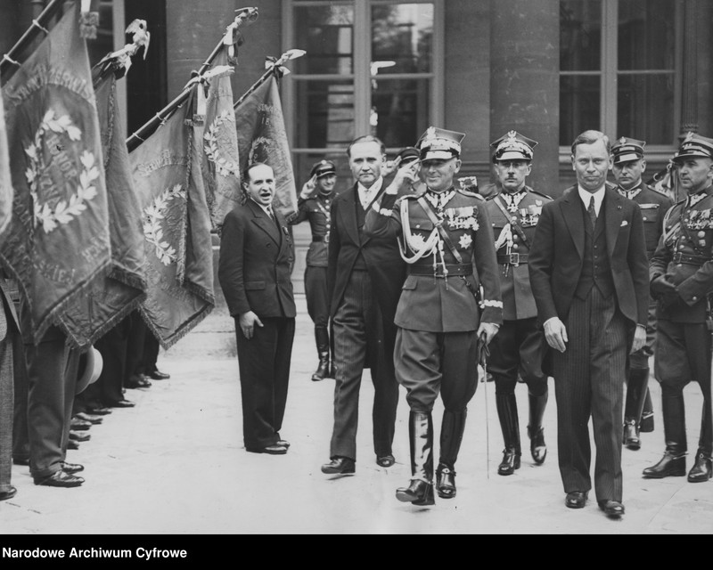 image.from.unit.number "Wizyta Generalnego Inspektora Sił Zbrojnych RP generała Edwarda Rydza-Śmigłego we Francji - pobyt w Paryżu"