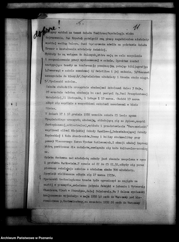 image.from.unit.number "Miejska Szkoła Handlowa- Poznań [Sprawozdanie szkoły oraz lista uczniów dopuszczonych do egzaminu]"