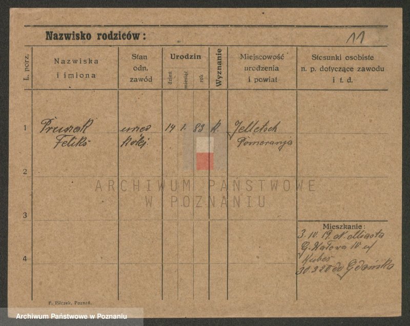 Obraz 13 z jednostki "Pruchińska - Przech"