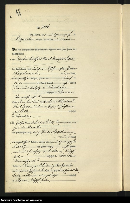 image.from.unit.number "Księga małżeństw Wrocław III 1903 t.5"