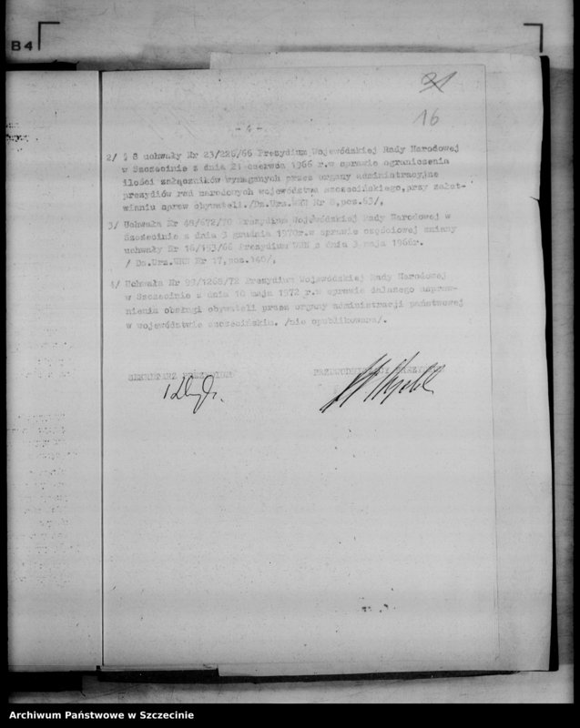 image.from.unit.number "Protokół posiedzenia Prezydium Wojewódzkiej Rady Narodowej  nr 111, miesiąc listopad"