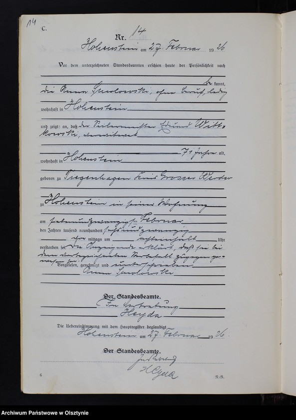 image.from.unit.number "Sterbe-Neben-Register Nr 1 - 84"