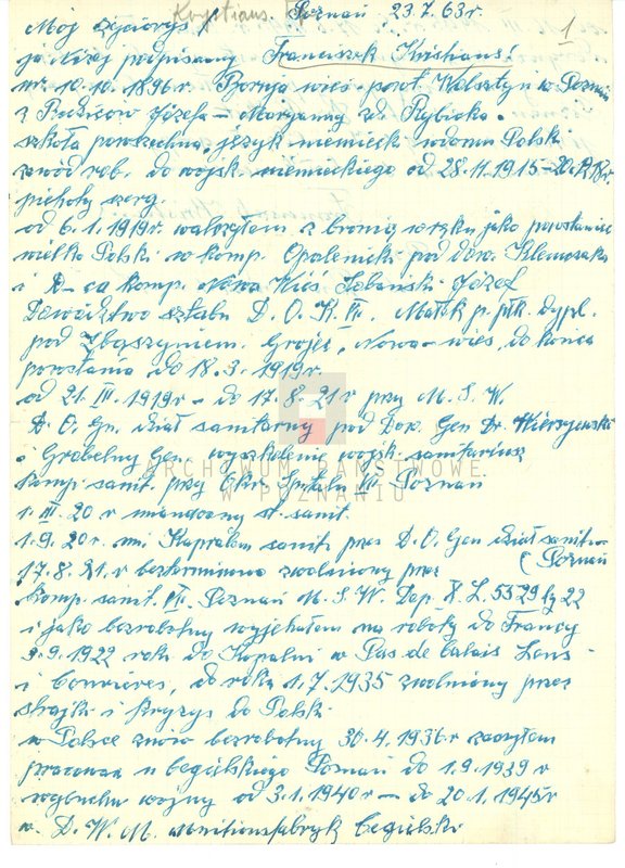 Obraz 12 z jednostki "Życiorysy powstańców wielkopolskich: K - tom Xll /Krystians Franciszek - Kubiak Jan/."