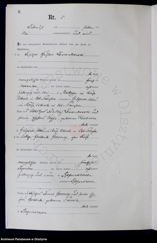 image.from.unit.number "Heiraths-Neben-Register Nr 1 - 33"