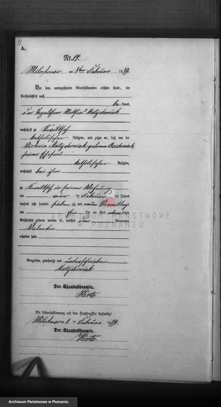 Obraz 16 z jednostki "Księga urodzeń"