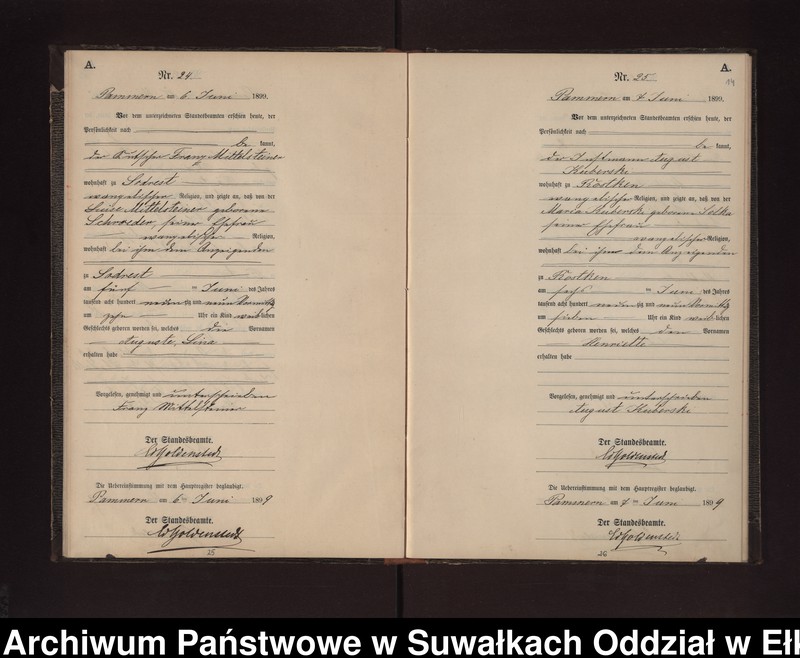 image.from.unit.number "Geburts-Neben-Register des Preussischen Standes-Amtes Neuhoff Kreis Loetzen"
