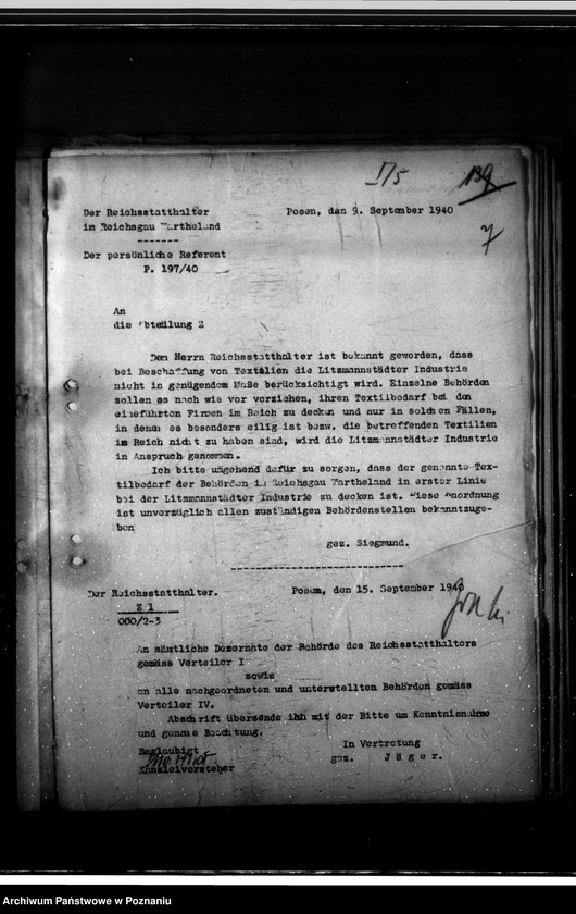 Obraz 11 z jednostki "Okólniki, rozporządzenia"