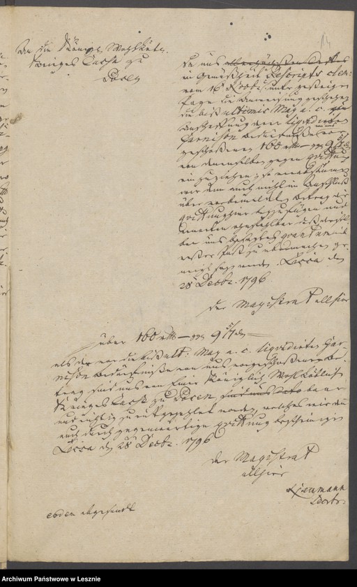 Obraz 17 z jednostki "[Anweisungen der Südpreussischen Kriegskasse]"