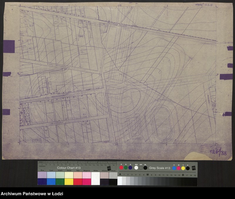 Obraz 1 z jednostki "Plan miasta Łodzi. Sekcja NO 13"