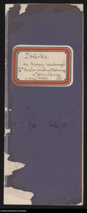 image.from.unit.number "Indeks do księgi urodzonych Izr.[aelickiego] urzędu metrykalnego w Jarosławiu z roku 1918"
