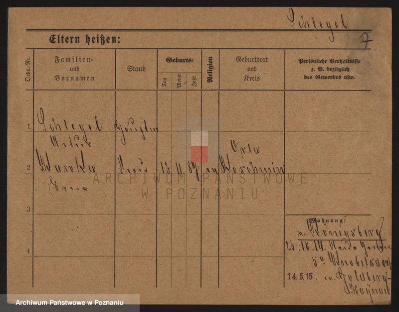 Obraz 17 z jednostki "Szlefer - Szliżewski"