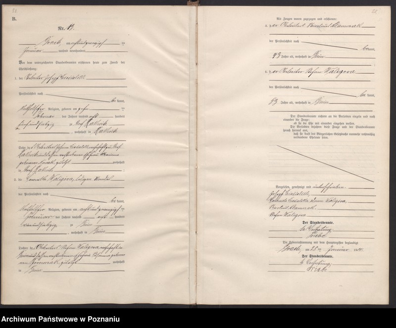 Obraz 15 z jednostki "Heiraths-Neben-Register"
