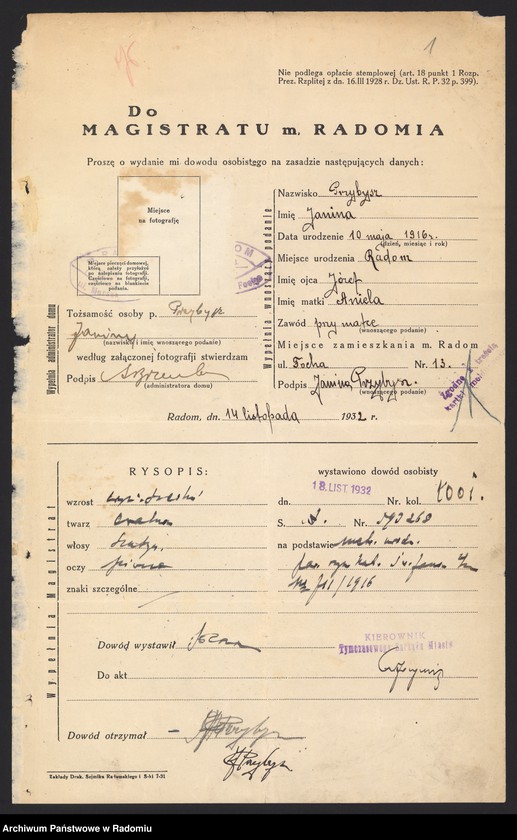 image.from.unit.number "O dowodach osobistych nr 1001-1100"