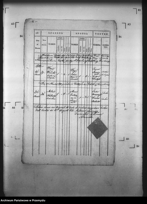 image.from.unit.number "[Kopie ksiąg metrykalnych parafii Stróże Wielkie z filiami Stróże Małe, Zahutyń (dekanat Sanok)]"