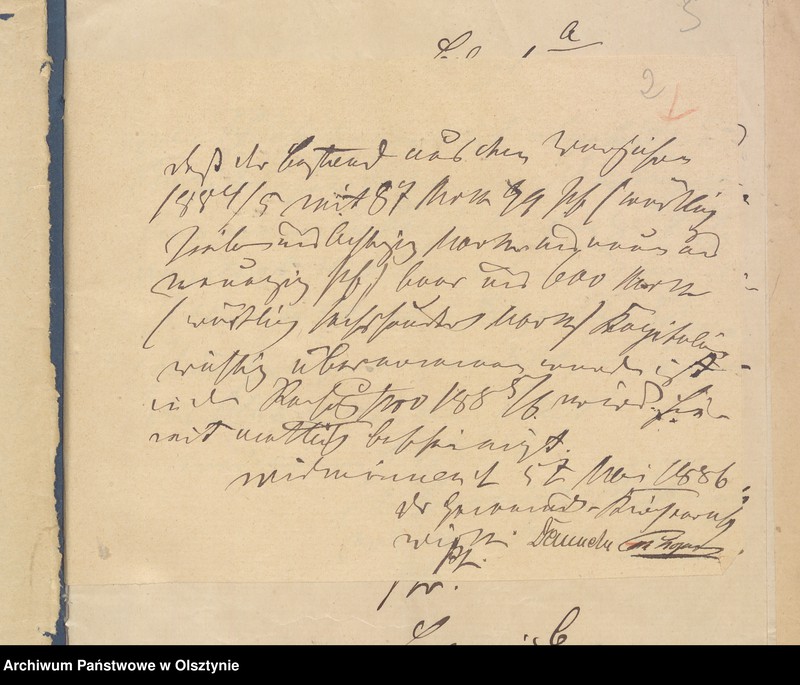 image.from.unit.number "Einnahme und Ausgabe Beläge der Kirchspielsschulkasse zu Widminnen"