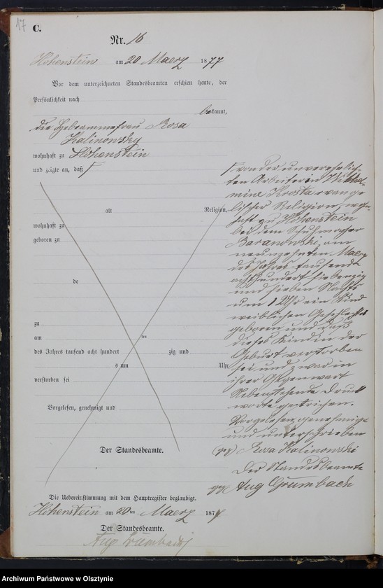 image.from.unit.number "Sterbe-Neben-Register Nr 1 - 61"