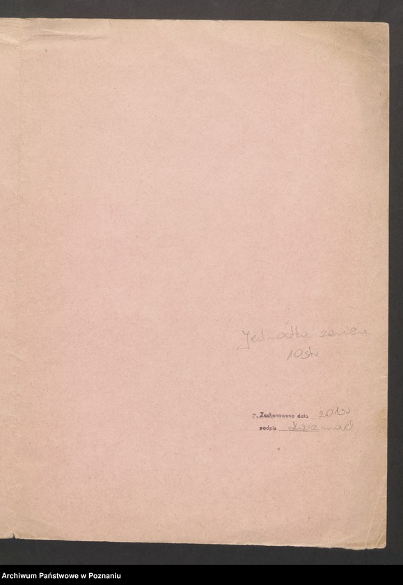image.from.unit.number "Rejestr pomiarowy gruntów należących do kościoła parafialnego stawiszyńskiego w powiecie kaliskim, guberni warszawskiej położonych"