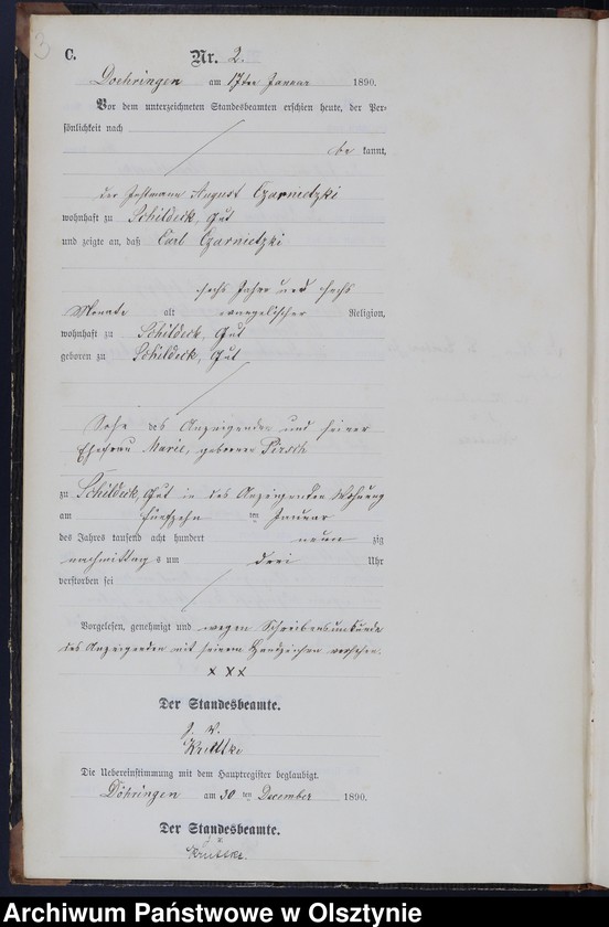 image.from.unit.number "Sterbe-Neben-Register Nr 1 - 67"