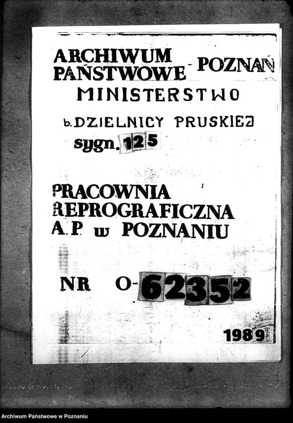 Obraz 9 z jednostki "Sprawy ogólno - administracyjne"