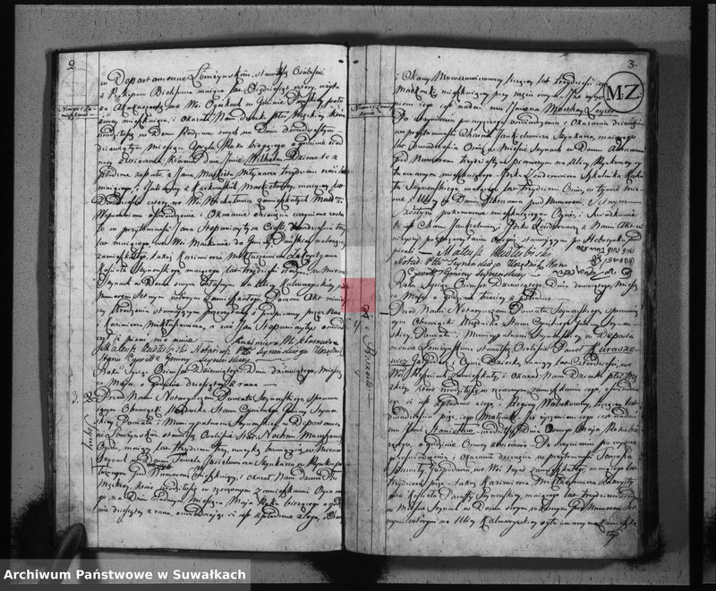 image.from.unit.number "Akta urodzonych gminy seyneńskiej od 1-go maja 1809 r."