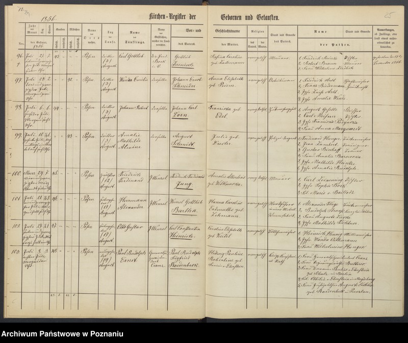 Obraz 15 z jednostki "[Akta urodzeń i chrztów, ślubów, zgonów]"