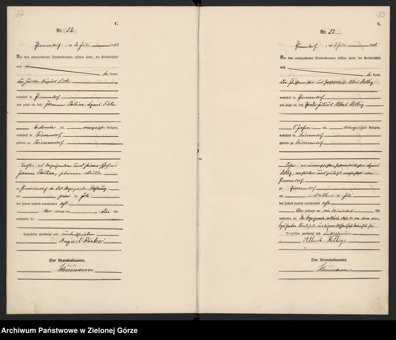 Obraz 14 z jednostki "[Księga zgonów]"