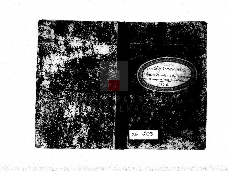 image.from.unit.number "Duplikat aktov o roždenii, brakosočetanij i smerti vigerskago prichoda 1876 g."