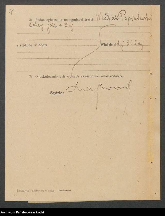 Obraz 9 z jednostki "Popielawski Wacław – sklep rzeźniczy"