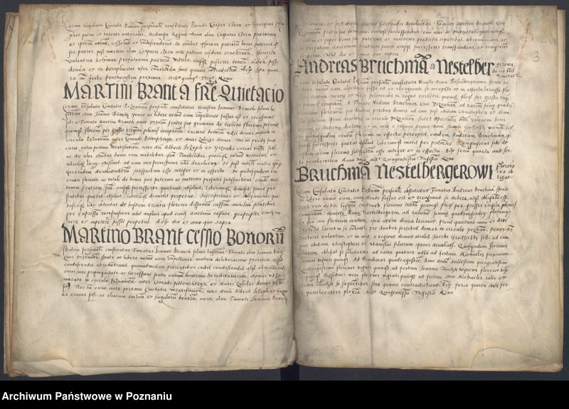 Obraz 8 z jednostki "Liber obligacionum, decretorum, quietationum, contractuum, bona immobilia, summas pecuniaris ac res ad diuturnitatem pertinentes continens coram spectabili consulatu Posnaniensi ...signo B."