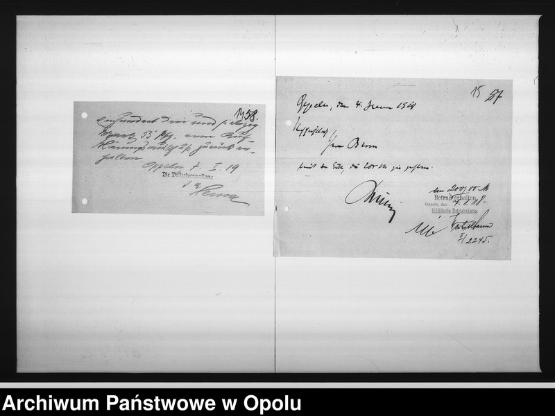 Obraz 15 z jednostki "[Ausschuss für Kriegsaufklärung - rachunki, korespondencja w sprawie pociągnięcia prądu w szkole]"