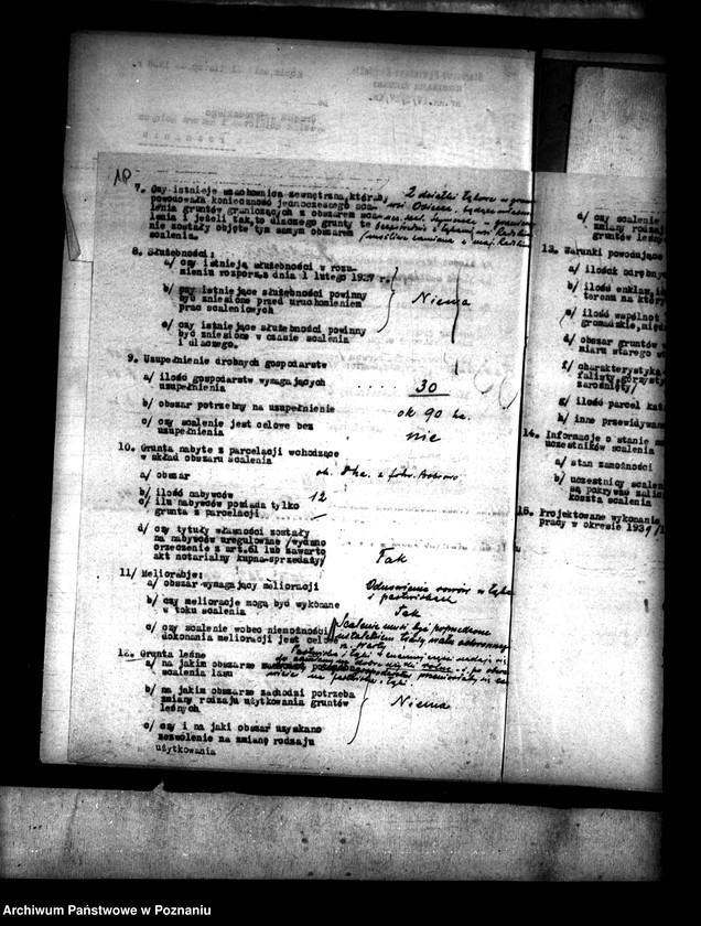 Obraz 13 z jednostki "/Scalenie gruntów wsi Radlina powiatu konińskiego/"