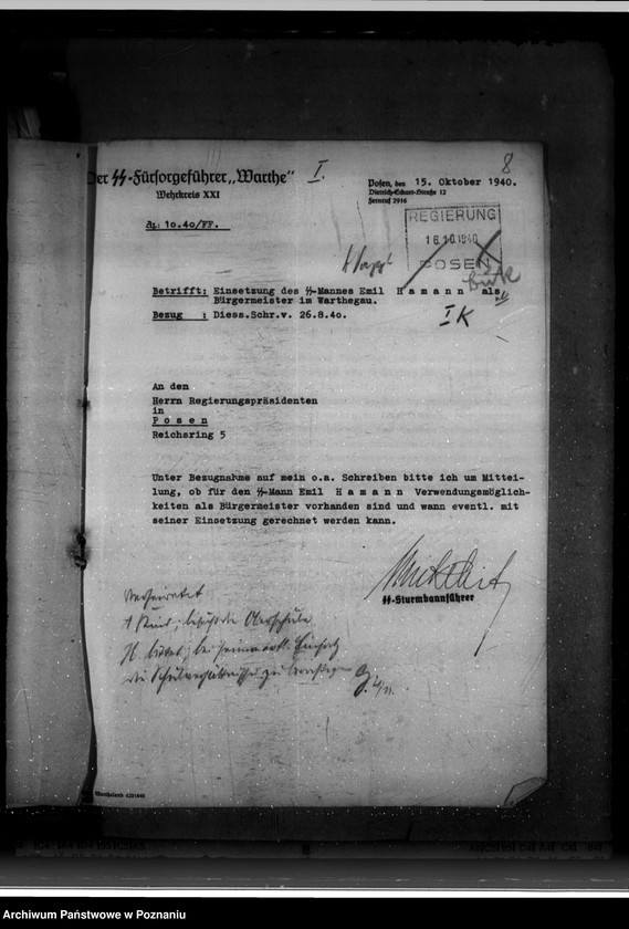 Obraz 13 z jednostki "Bewerbungen um Anstellung im Beamtendienst"