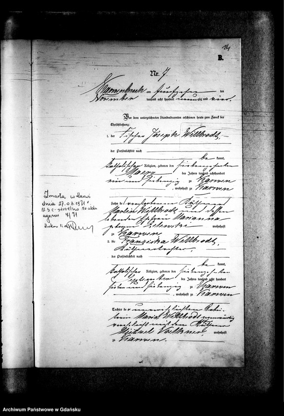 image.from.unit.number "Księga małżeństw"