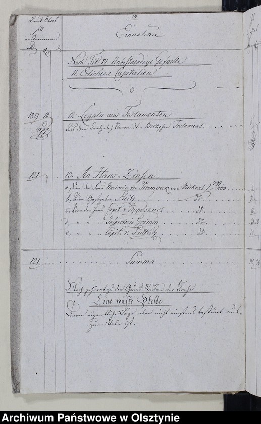 image.from.unit.number "Kirchen Casse Rechnung über Einnahme und Ausgabe"