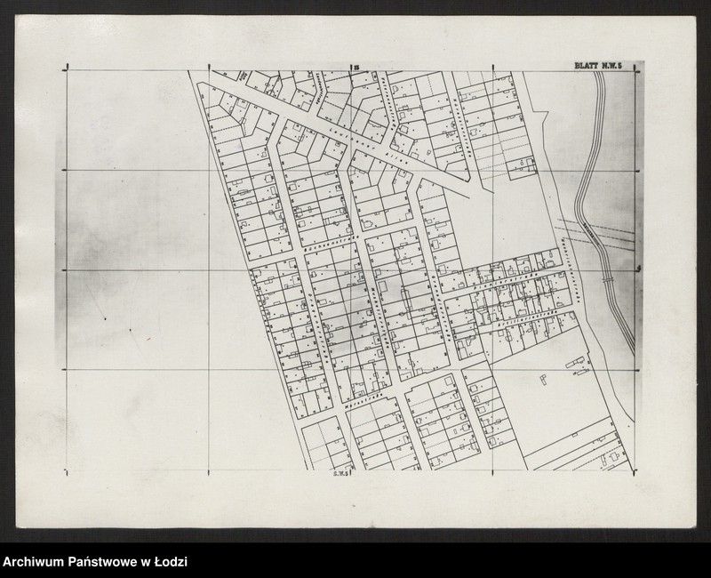 Obraz 3 z jednostki "Plan miasta Łodzi Sekcja NW 5"