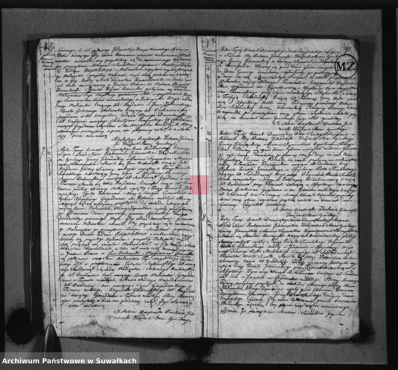 image.from.unit.number "Akta Małżeństwa Gminy Jeleniewskiey Na Rok 1809/10 od 1-o Maja"