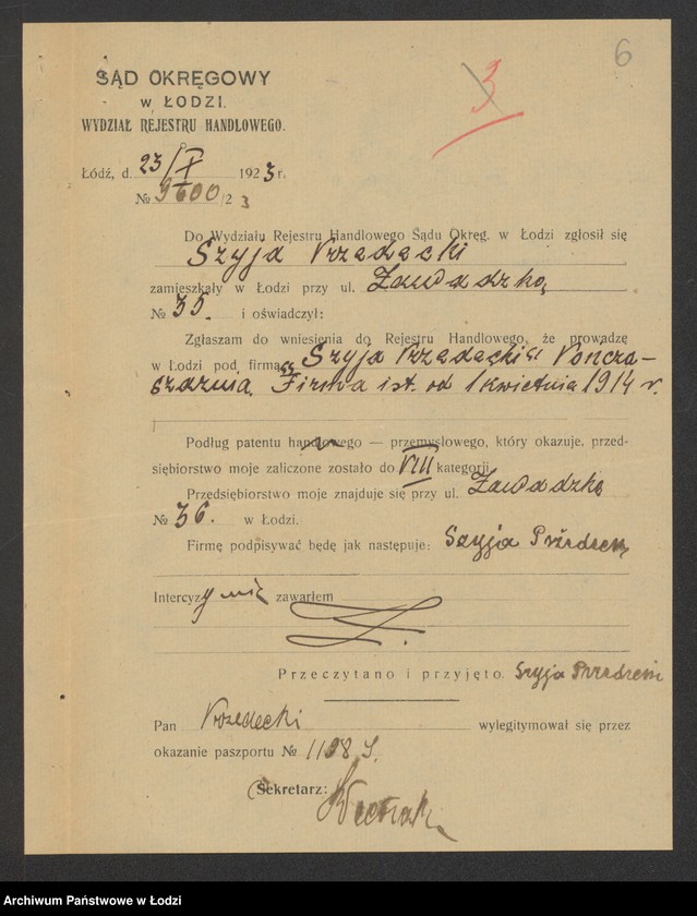 Obraz 8 z jednostki "Szyja Przedecki- pończoszarnia"